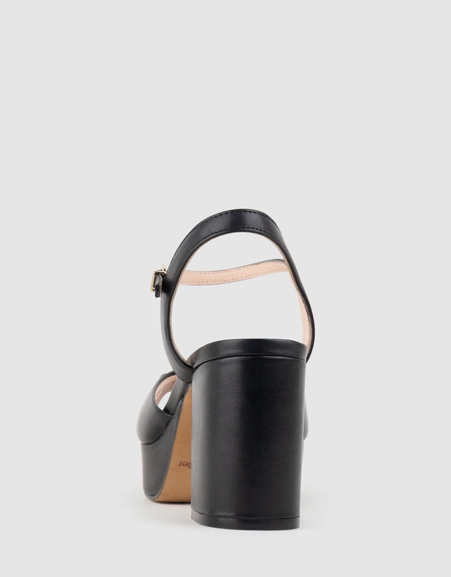 Edward Meller - RULIA80 Platform Sandal with Trim