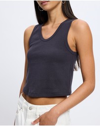 White By FTL - Wendy Rib Tank