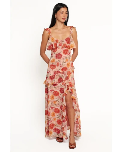 Petal & Pup - Keyla Maxi Dress - Red Floral