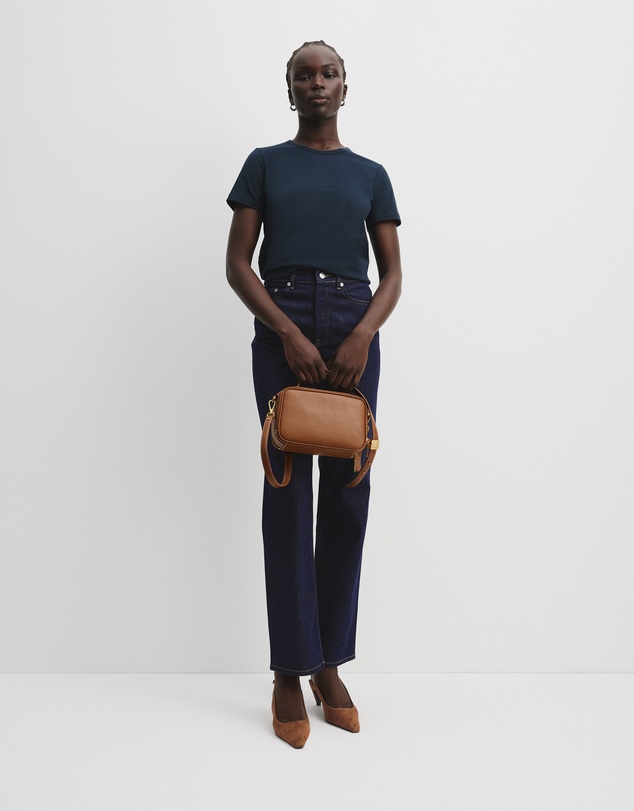 Country Road - Double Zip Handle Crossbody Bag
