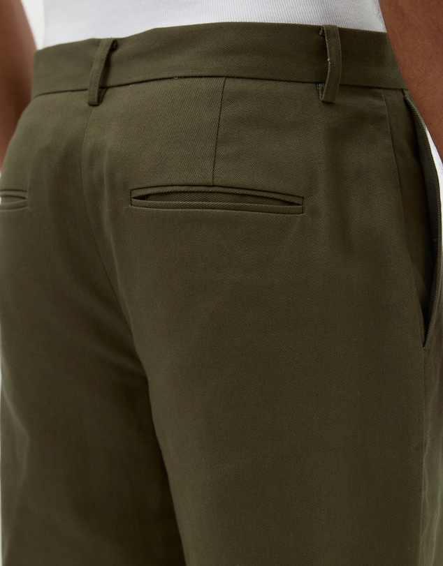 AERE - Tapered Cotton Twill Trousers