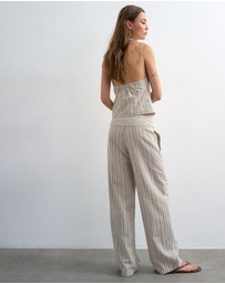 TOPSHOP - Tsflora Low Rise Trousers Wvn