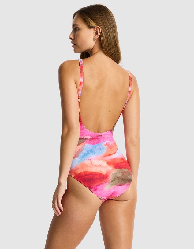 Sea Level Australia - Cabo Scoop Back Panel Line One Piece