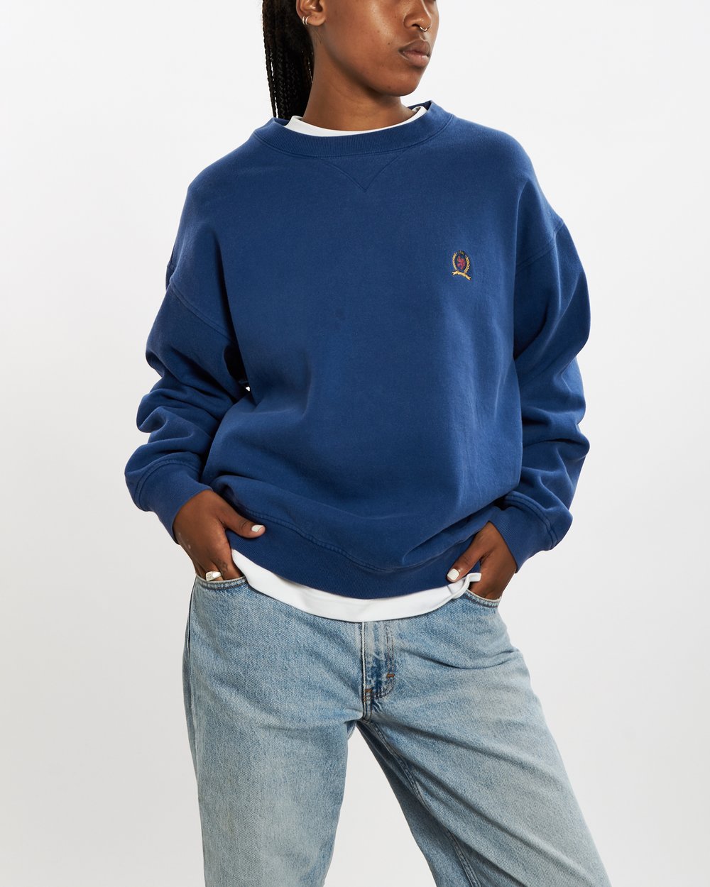 Pre Loved - 90s Tommy Hilfiger Sweatshirt by Vintage by The Real Deal  Online | THE ICONIC | Australia