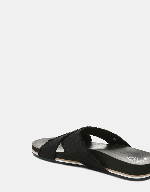Vionic - Panama Beach Slide - Black Canvas