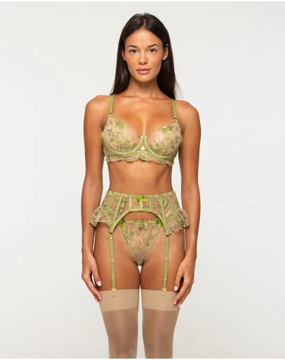 One Empire - Alivia Green Lingerie Set