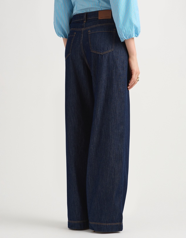 David Lawrence - Malta Relaxed Wide Leg Jeans