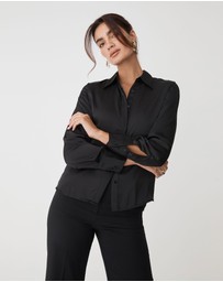 Forcast - Mae Satin Shirt