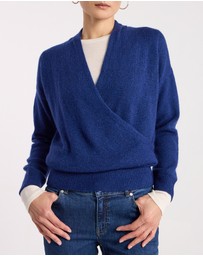 David Lawrence - Lark Wrap Knit Jumper