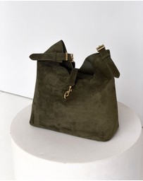 Morgan & Taylor - Ailani Shoulder Handbag in Emerald Green