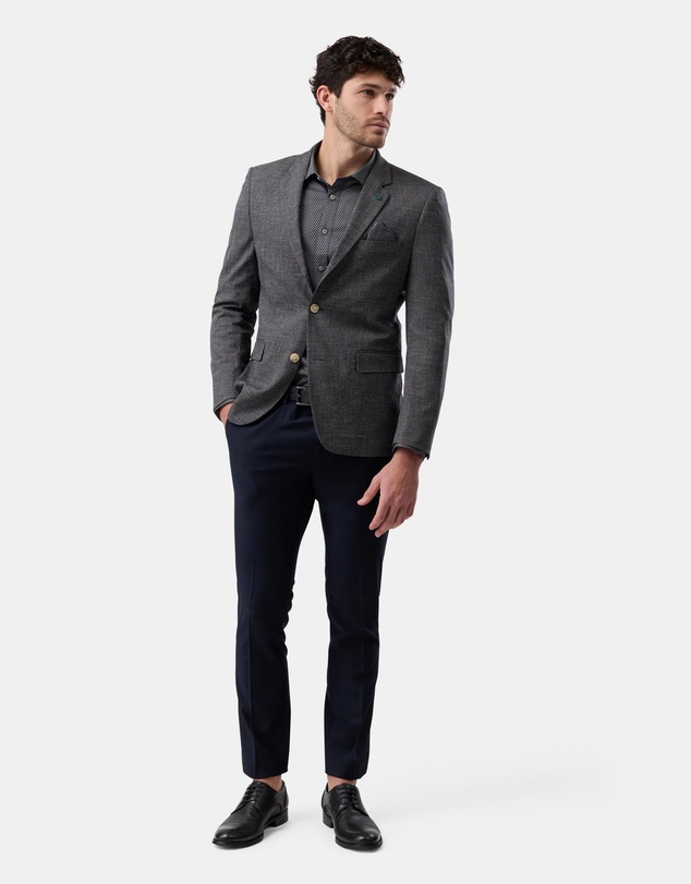 Brooksfield - Textured Plain Blazer