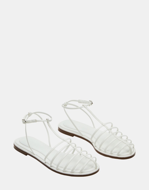 Steve Madden - Marin White Sandals