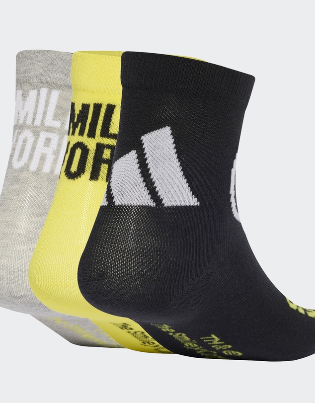 adidas Performance - adidas Smiley 3 Pairs Per Pack Socks Kids