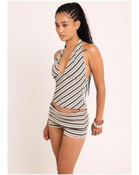 Insight - Danni Stripe Halter Top