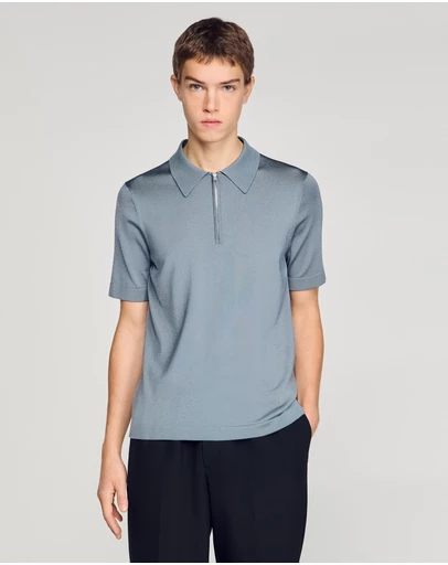 Sandro - Pablo Zip Sweater