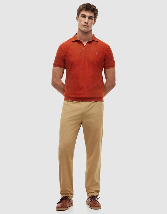 Tommy Hilfiger - Regular Fit Jacquard Polo Shirt
