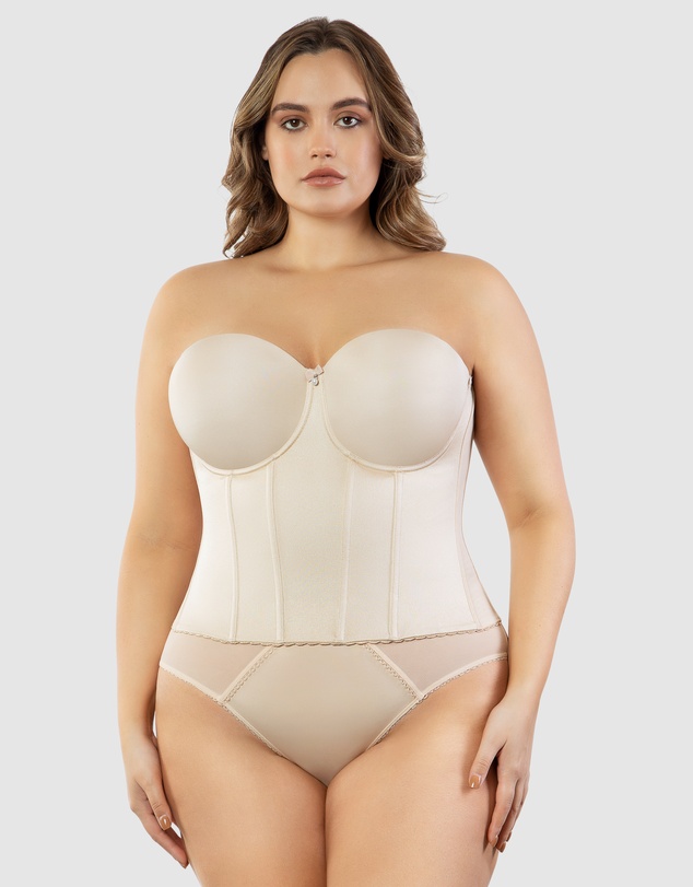 Parfait - Elise Smoothing Strapless Longline Bustier Bra