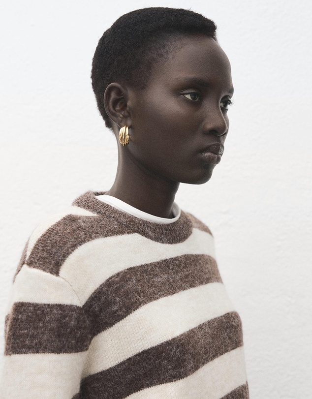 M.N.G - Knit Striped Sweater