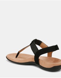 Vionic - Brea Slingback Sandal - Black Nubuck