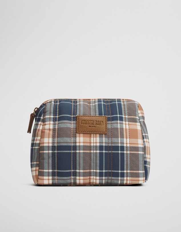 Country Road - Check Wash Bag
