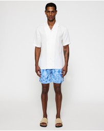 Scotch & Soda - Printed Mid-Length Swimshort