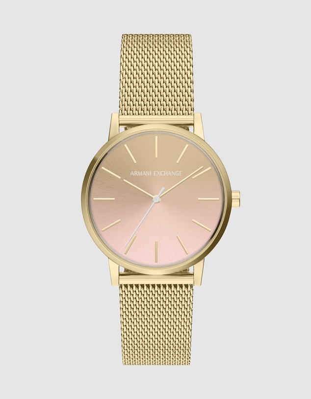 Armani Exchange - Gold Tone Analogue Watch
