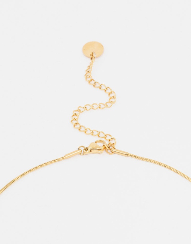 Lovisa - Waterproof Gold Plated Stainless Steel Pull Through Lariat Necklace