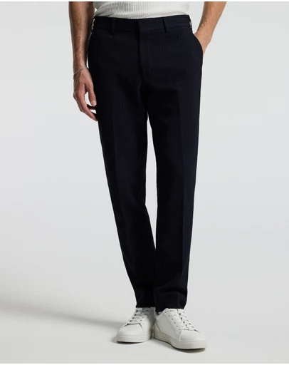 Calibre - Herringbone Jacquard Pants Navy