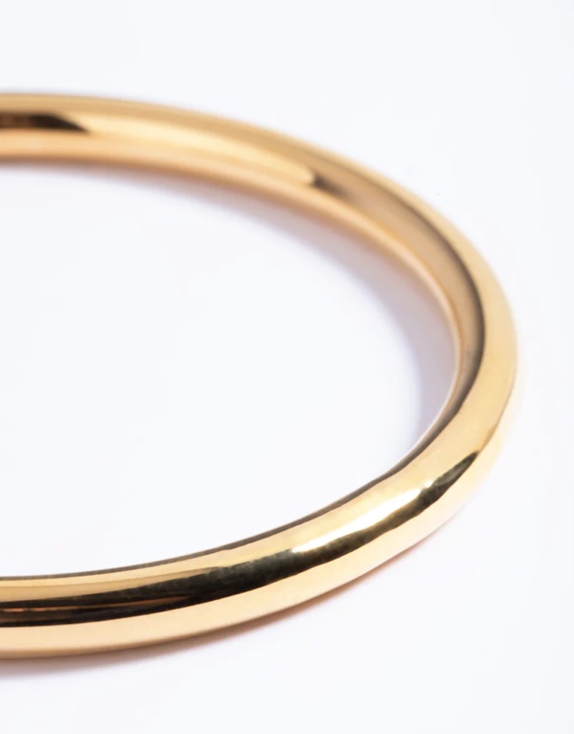 Lovisa - Waterproof Gold Plated Stainless Steel Statement Round Bangle