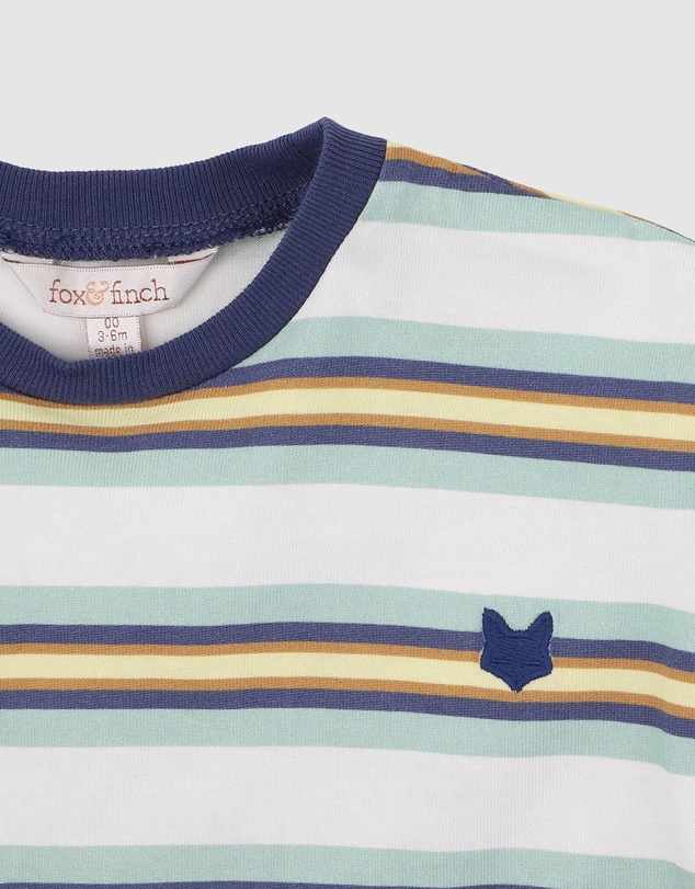 Fox & Finch - Casablanca Stripe Tee - Kids