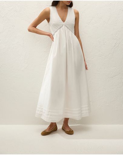 Fresco Lace White