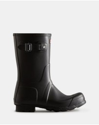 Hunter - Men's Original Short Boot Black