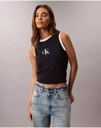 Calvin Klein Jeans - Slim Monogram Tank Top