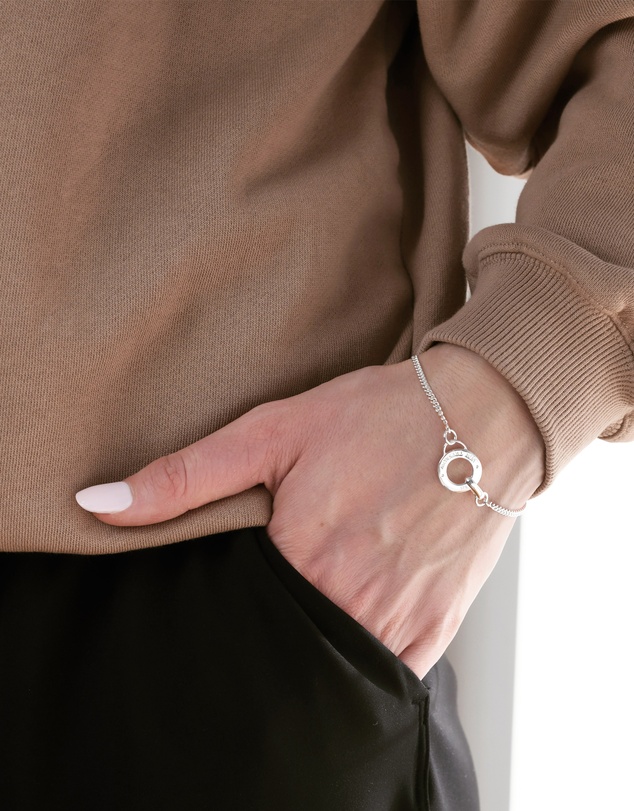 Von Treskow - Curb Bracelet With Von Treskow Disc