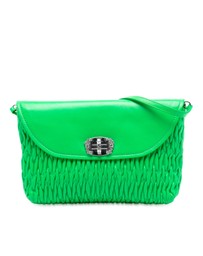 Pre-Loved by Azura Reborn - Pre-Loved Matelasse Leather Crystal Flap Shoulder Bag