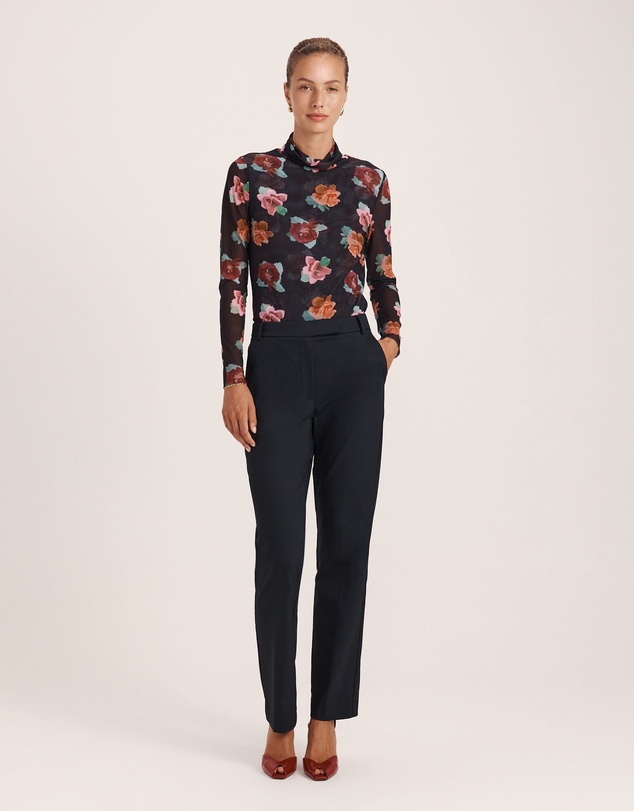 SABA - Tia Pintuck Slim Leg Pant