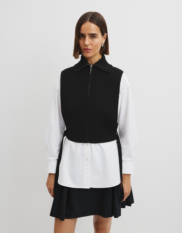 Country Road - Rib Knit Tabbard