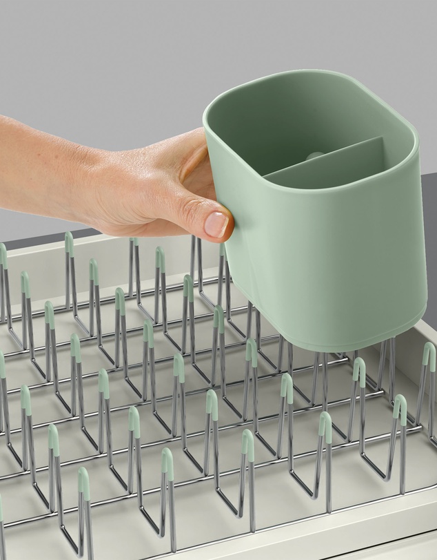 Joseph Joseph - Extend™ Expandable Dish Drainer (Green/Stone)