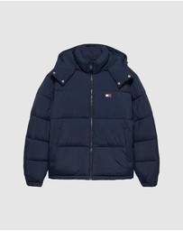 Tommy Jeans - Hooded Flag Puffer