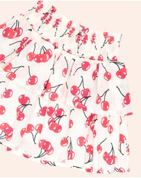 Huxbaby - Cherry Tiered Skirt - ICONIC EXCLUSIVE - Babies-Kids