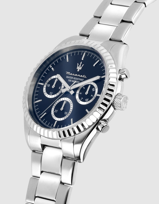 Maserati - Competizione 43mm Stainless Steel Chronograph Watch