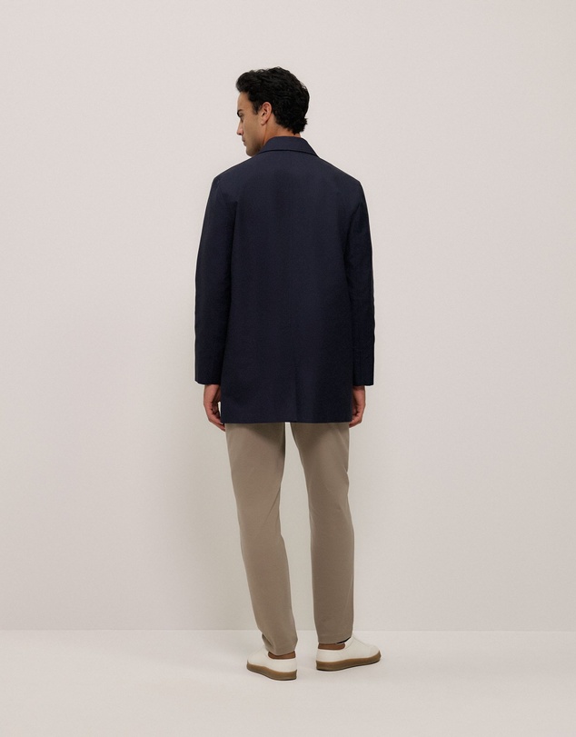 Trenery - Classic Mac Coat in Navy