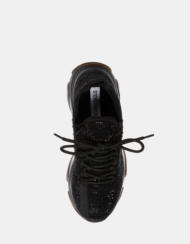 Steve Madden - Maxima-R Black Sneakers