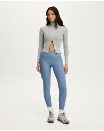 Cotton On Body Active - Contour Knit Zip Through