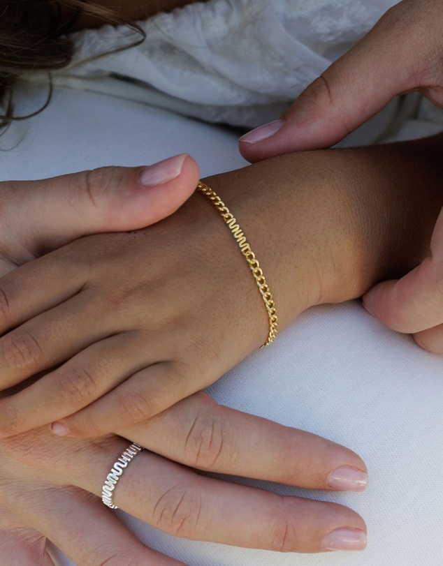 SAINT VALENTINE - MUM Chain Bracelet - Gold