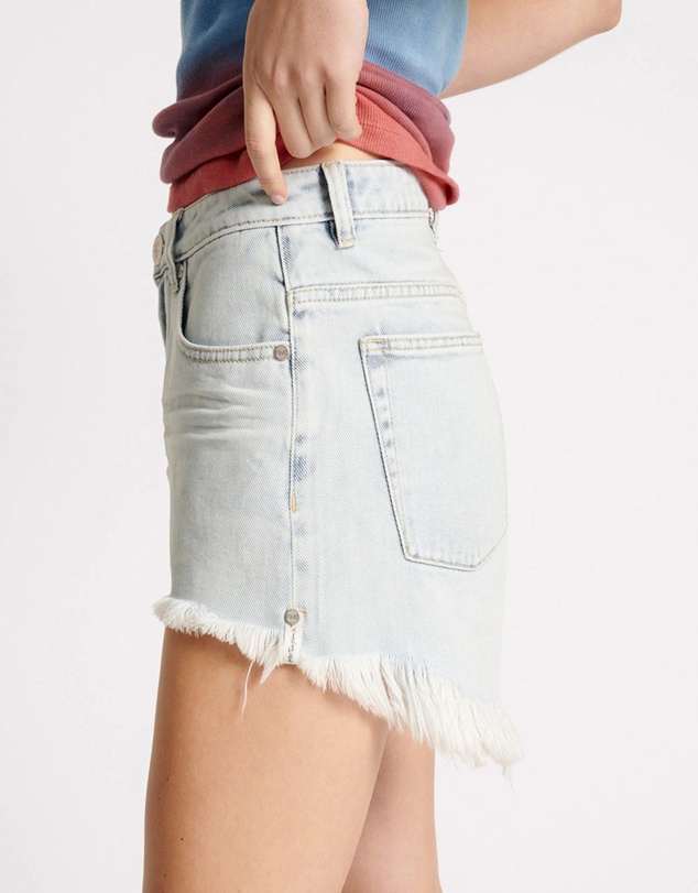 ONE TEASPOON - Florence Bonitas High Waist Denim Shorts