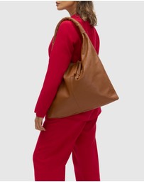 Florence - Elizabeth Tan Hobo Leather Bag
