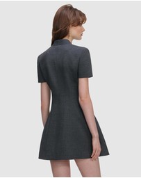 Self Portrait - Tailored Flower Detail Mini Dress