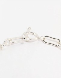 Lovisa - Silver Plated Mixed Link Necklace