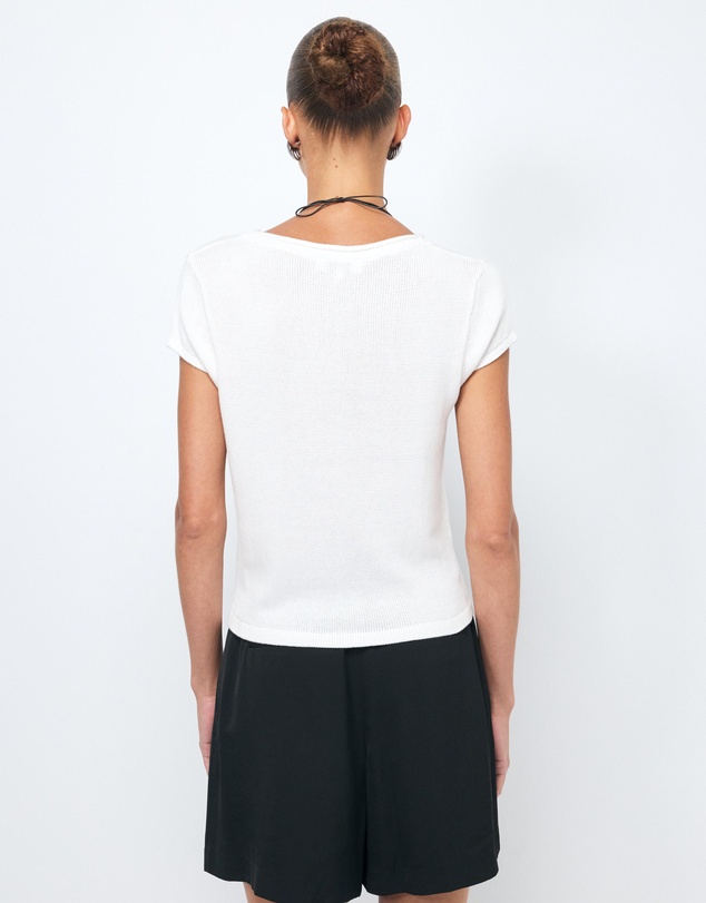 AERE - Lee Organic Cotton Knit Top